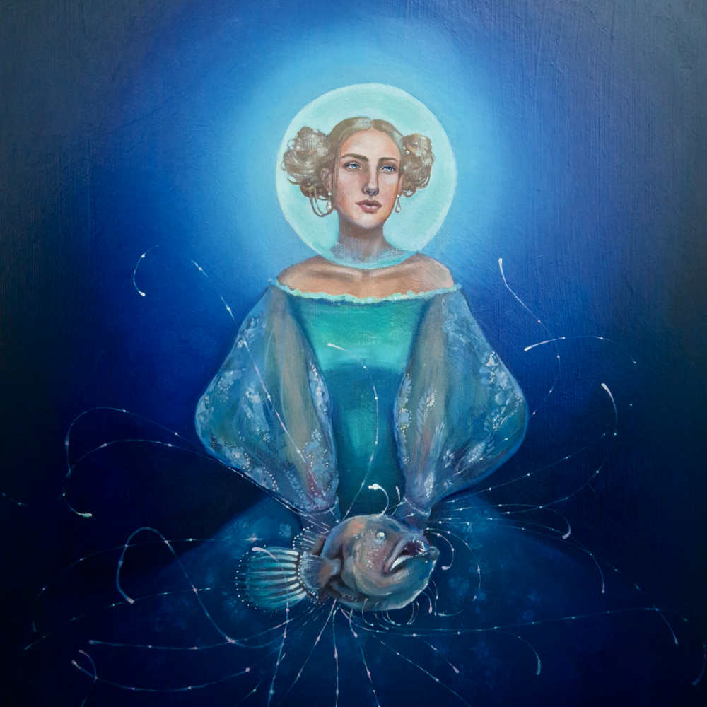 Ölmalerei "Anesthesia" 30 x 40 cm – Bild 6